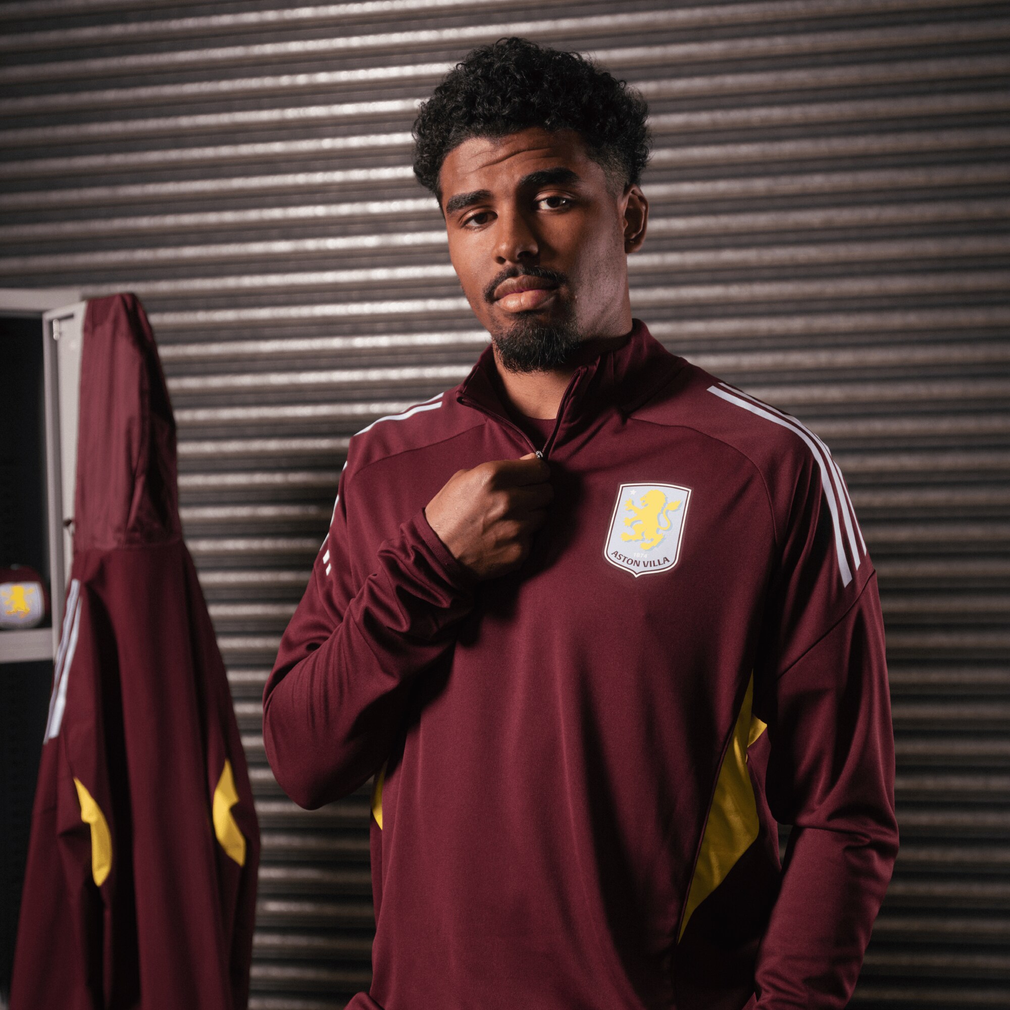 Aston Villa adidas Training Jersey - Claret