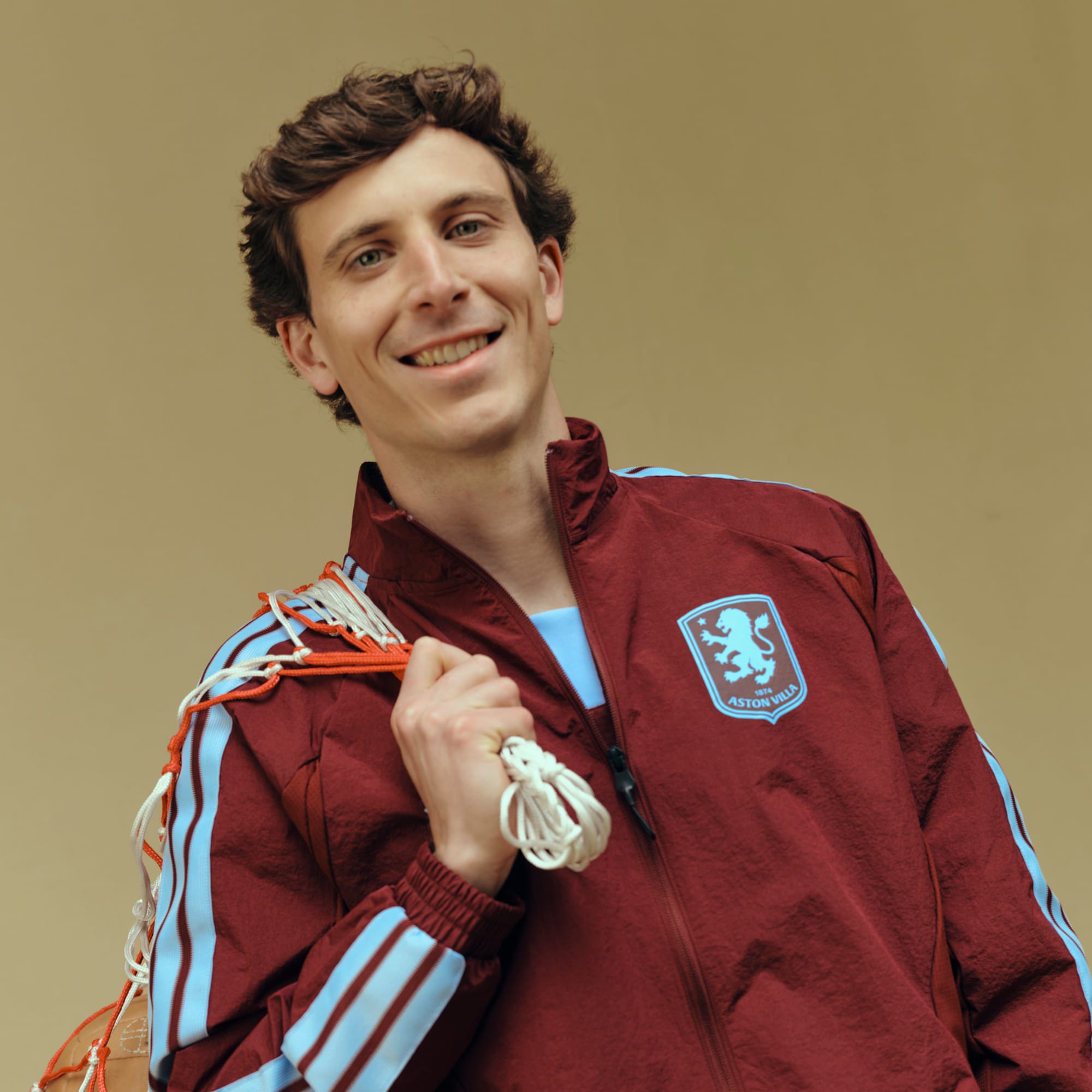 Aston Villa adidas Anthem Jacket - Claret